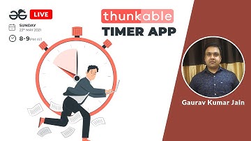 Timer App on Thunkable