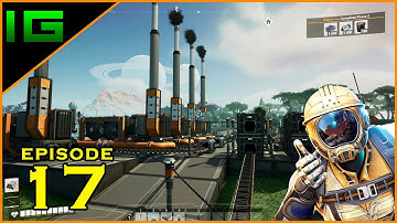 Engineering the Ultimate factory in SATISFACTORY ✅ Gameplay - Episode 17