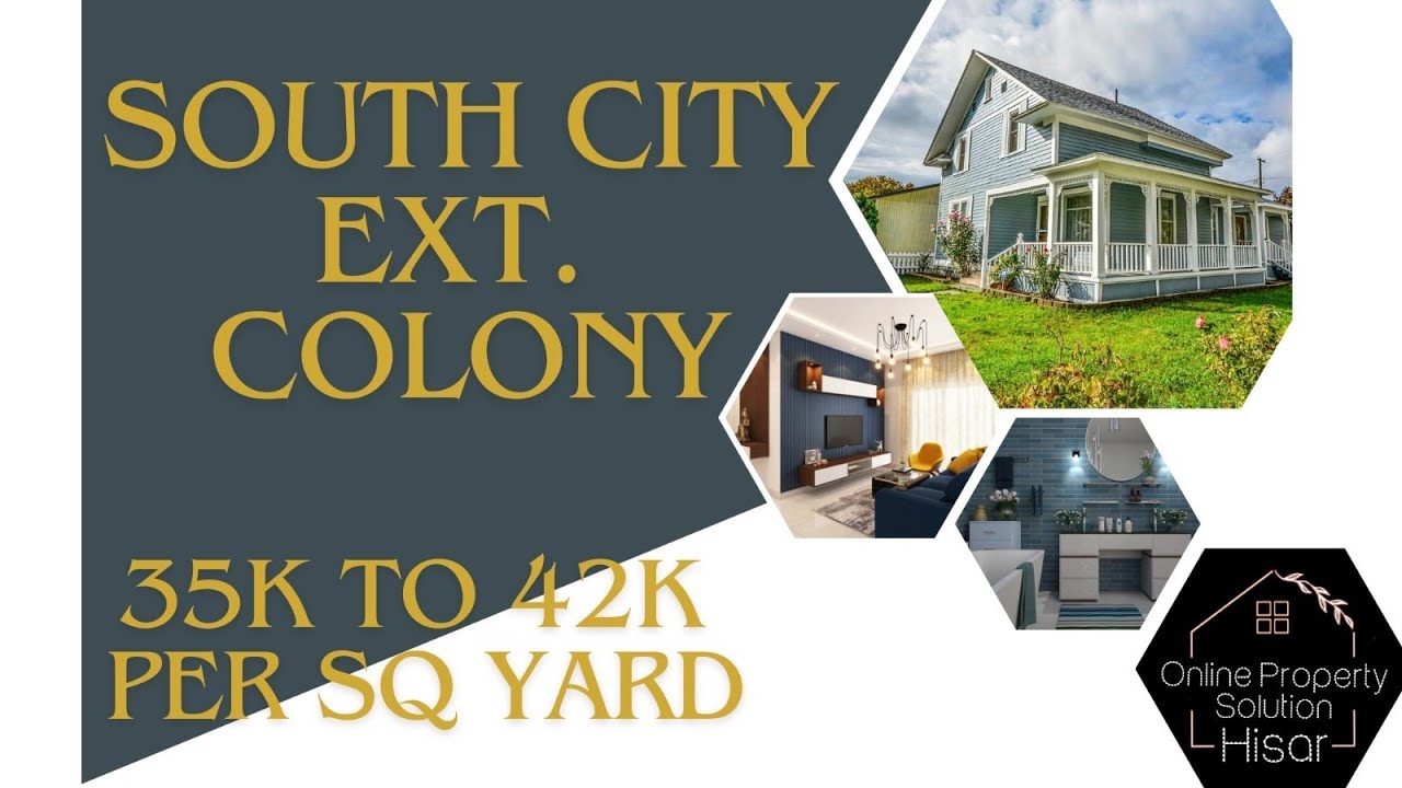 South City Extension Near Sector 9/11 Hisar/ साउथ सिटी एक्सटेंशन नजदीक सेक्टर 9/11 हिसार