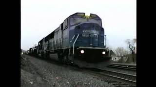 Conrail in the Allentown, PA area-April 11, 1999