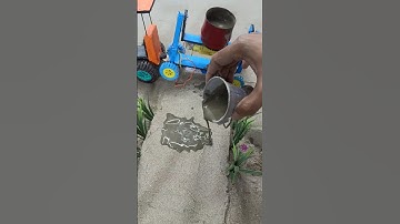 diy mini tractor bridge making science project !! #shorts #shortsfeed #youtubeshorts