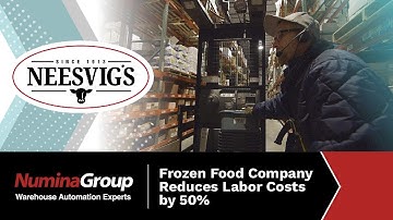 Warehouse Automation Solution Helps Frozen Food Company Reduce Labor Costs by 50%