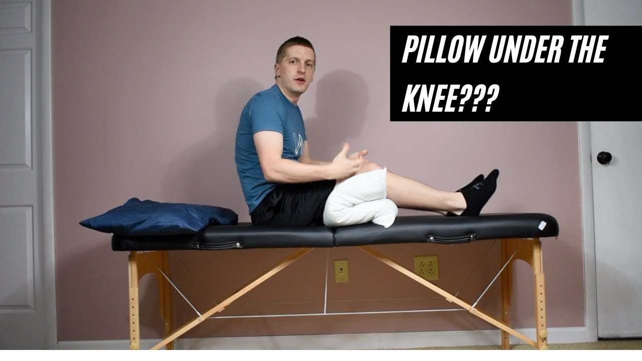 Can You Put a Pillow Under Your Knee After Knee Replacement? 