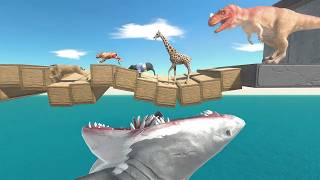 Ceratosaurus Behind, Giant Sharks Below – Can You Escape - ARBS Channel screenshot 5