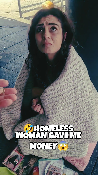 She Was Homeless… But Helped Me! 😢❤️ #shorts #shortvideo #poor