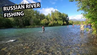 FISHING THE RUSSIAN RIVER, ALASKA | Russian River Ferry