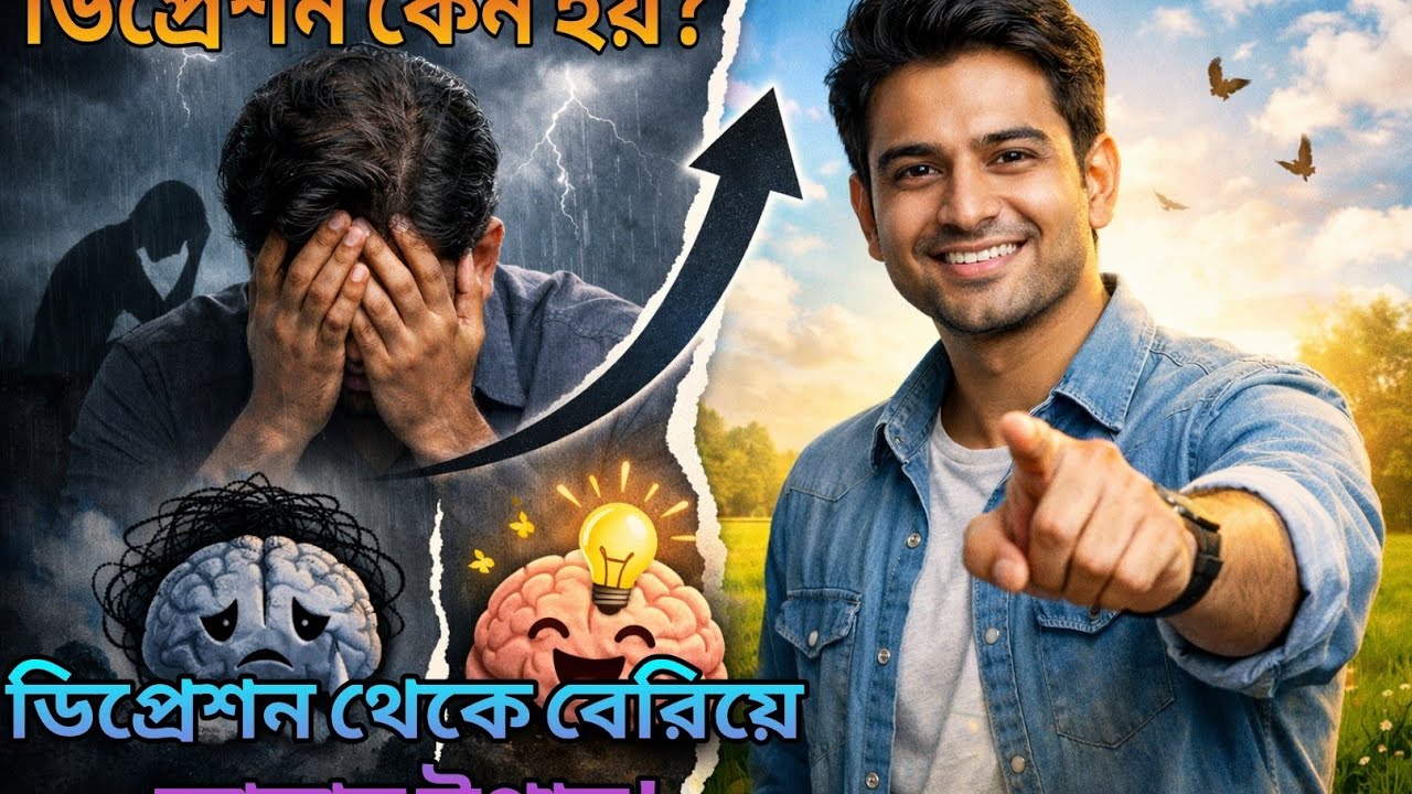 আপনি কি ডিপ্রেশনে আছেন? কারণ ও সমাধান জানুন//Bk Sukhen Vai 