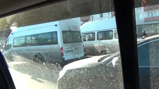 Влад Савельев - Щелковское шоссе авария 06 04 2014 (еду на дачу часть 1)