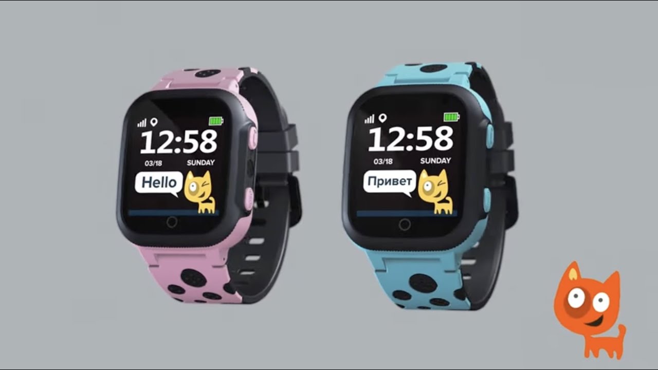 Детские умные GSM часы Sandy от Canyon KW-34