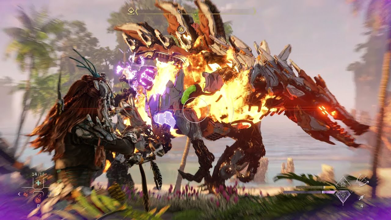 NG+ Horizon Forbidden West Upgrade Legendary Blastsling Legacy's Reach to Max. Part 1