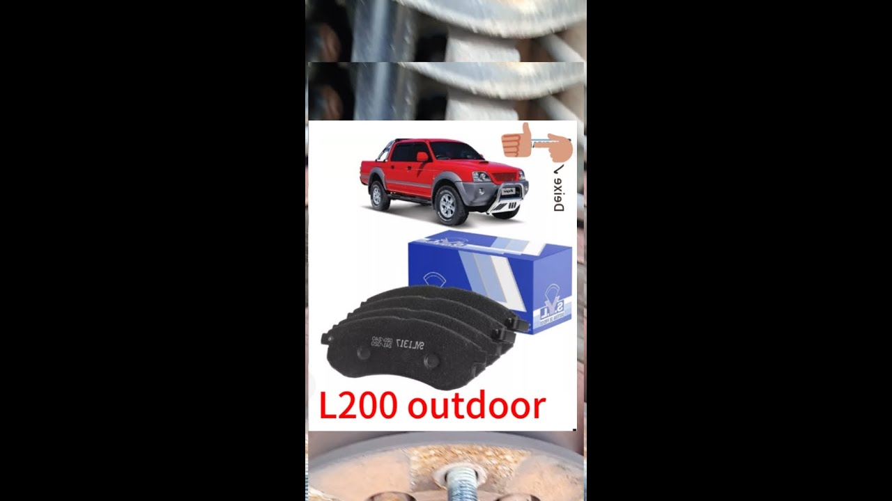 Troca da pastilhas de frio da L200 Outdoor