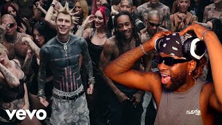 Reacting To mgk, Wiz Khalifa - everything tatted (Official Video)