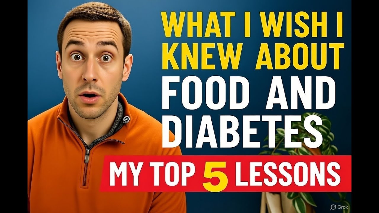 What I Wish I Knew About Food and Diabetes – My Top 5 Lessons