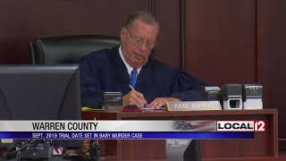 Tentative trial date set for Warren County teen accused of killing baby
