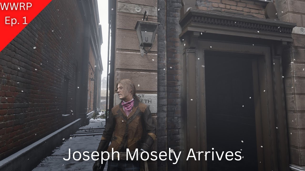 Joseph Mosely Arrives in the Wild West| WildWestRP | RDR2 RP - YouTube