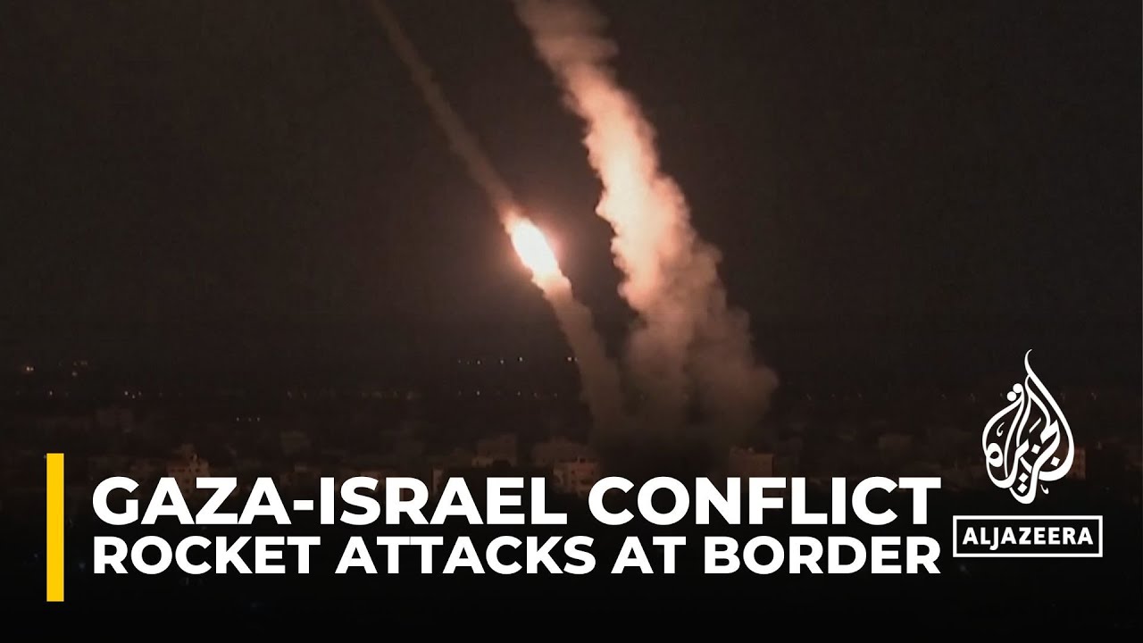 ⁣Gaza-Israel war: Israel and Hezbollah rocket attacks at border