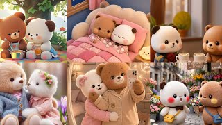Latest new Bears couple WhatsApp dpz🐻| Bear animation dp🐨| Little Bear cartoon dpz/image/wallpaper🔥 screenshot 3