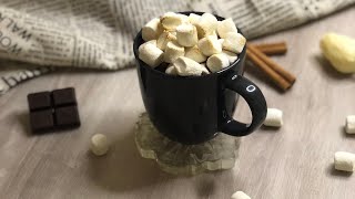 How to make italian hot chocolate#shorts #shortvideo #شوكولاتة#مشروبات_ساخنة   ألذ هوت تشوكليت
