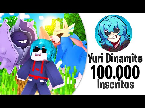 LIVE ESPECIAL 100.000 INSCRITOS (JOGANDO MINECRAFT PIXELMON)