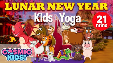 Lunar New Year Kids Yoga | A Cosmic Kids Yoga Adventure!
