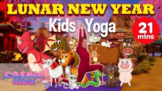 Lunar New Year Kids Yoga | A Cosmic Kids Yoga Adventure! screenshot 3