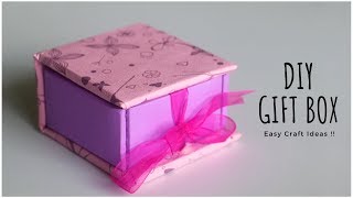 Diy gift box or handmade making at home. this is a cardboard craft
easy paper idea in which we make hard box. have mad...