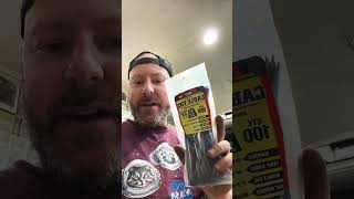 Pro-Tie Best Brand Zip Tie Recommendations?  #carrepair #diy #ziptie #electrical #shoptalk #shorts