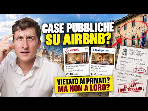 Video VIETANO AFFITTI BREVI ai PRIVATI MA il COMUNE affitta su Airbnb | Lo Scandalo Montedomini