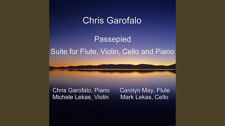 Suite for Flute, Violin, Cello and Piano - Passepied