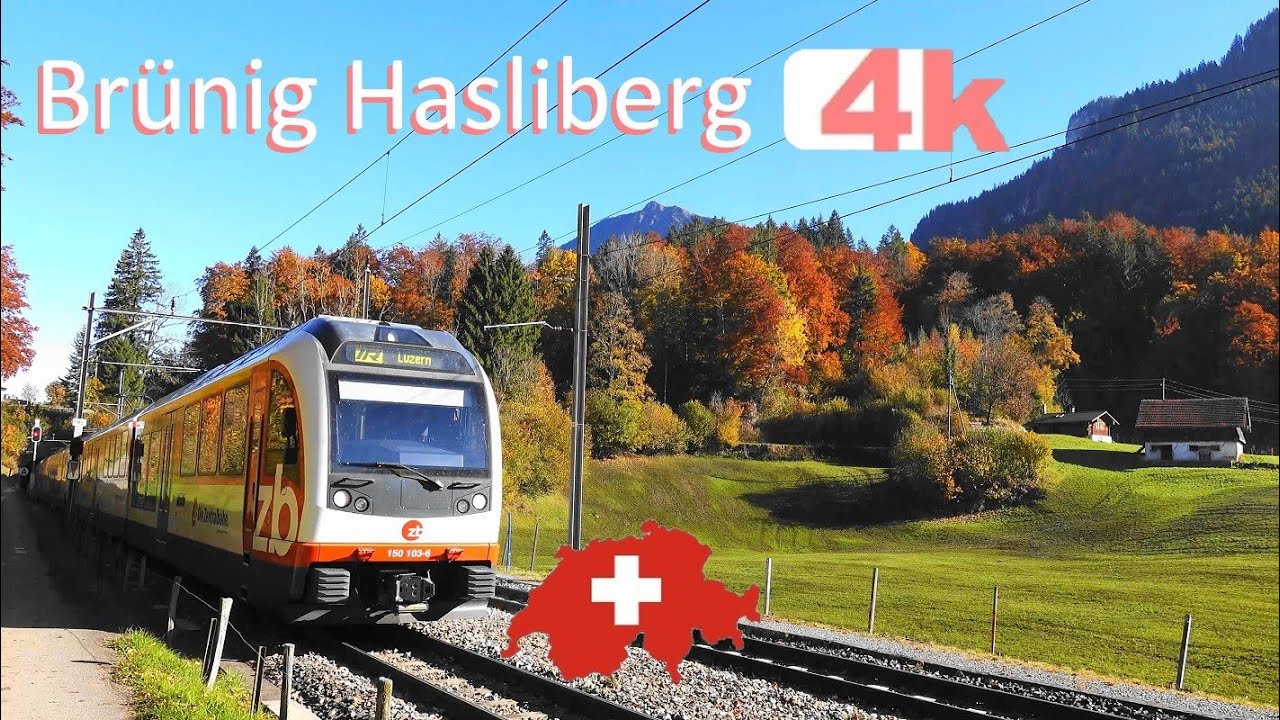 SWITZERLAND - LUNGERN - PART 4 - ITSELWALD - Walking Tour beautiful villages - hermosos pueblos - 4k