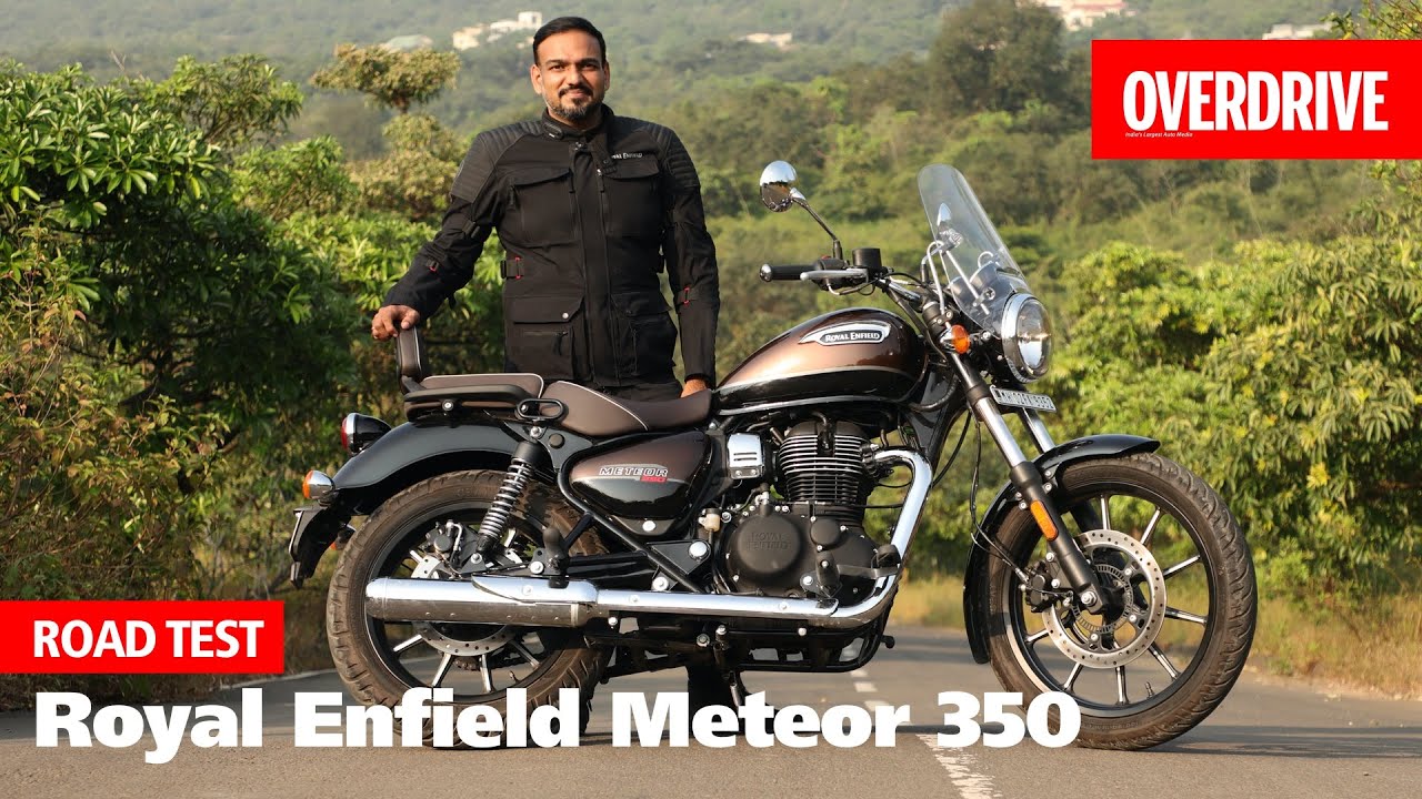 Royal Enfield Meteor 350 road test review - promises more than just a new  cruiser! | OVERDRIVE - YouTube