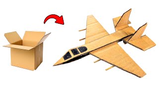 Как сделать самолет из картона - Реактивный истребитель SU 35 своими руками