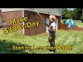 How to Start a Pressure Washing Business for Under $500! Make $300+/Day