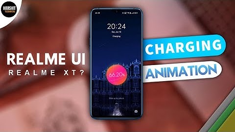 Realme XT Realme UI New Charging Animation Update 🔥🔥 Coming Soon?