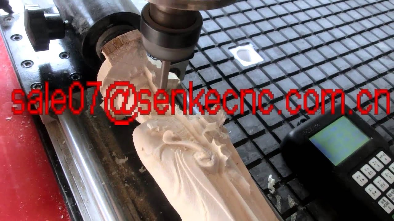 4 axis advertising cnc router machine SKA -1218 SKA-1212 SKA-1224 with rotary axis