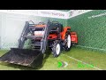 Японский минитрактор KUBOTA GL23 с погрузчиком в Новосибирске PROGRESS AVTO / трактор с куном