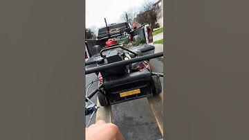 How I load mower into truck