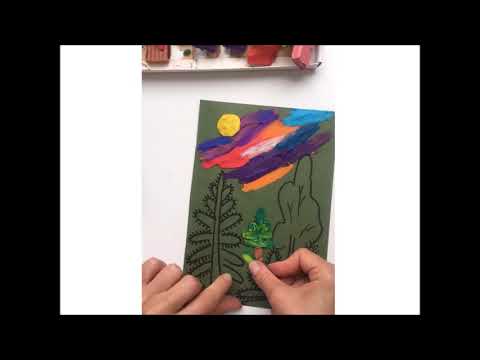 Мастер класс Волшебный лес