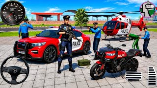 🚔 Police Car Chase Simulator 2025 🔥 Ultra Realistic Cop Driving & Shooting Missions (Android) screenshot 1