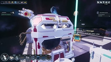 Astro Colony  -  EP 3 -  Setting up the big storage and some conveyor belts to automate.