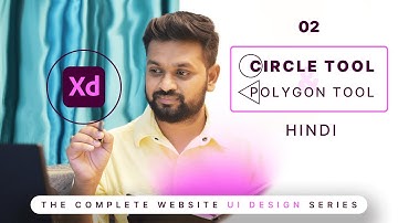 Adobe XD Learn Circle/Ellipse and Polygon Tools #how #howto