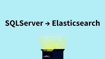 Importing SQLServer data to  Elasticsearch