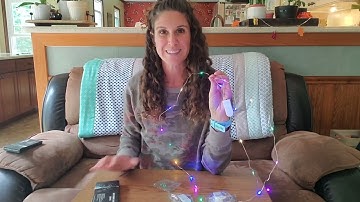 Review of TenSteed 2 Pack Fairy String Lights,50 LED Fairy Lights Battery Operated Multicolor