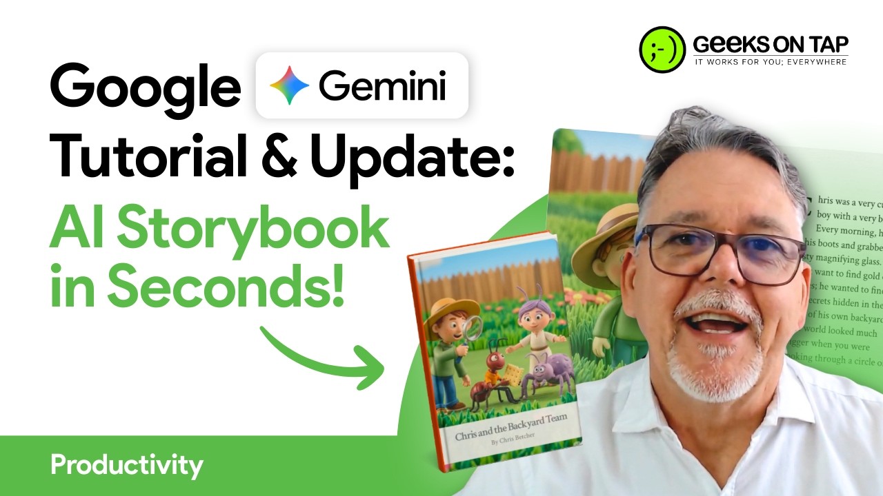 Create AI Storybooks in Seconds! (Google Gemini 2026 Update & Demo ...