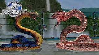 Anoboa Vs Gigantophis - Glacier Tournament Juric World The Game
