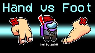 HAND VS FOOT SHOWDOWN [Among Us]