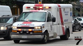 British Columbia Emergency Health Services - Critical Care Units x3 Responding