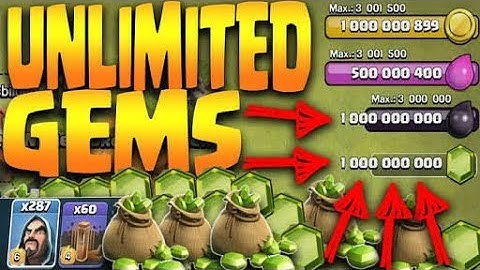 Clash of Clans Hack   How to get Unlimited Gems iOS and Android