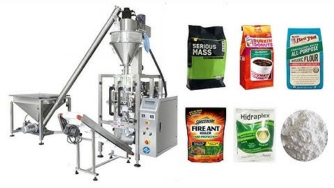VFFS Vertical Form Fill Seal automatic packaging machine video