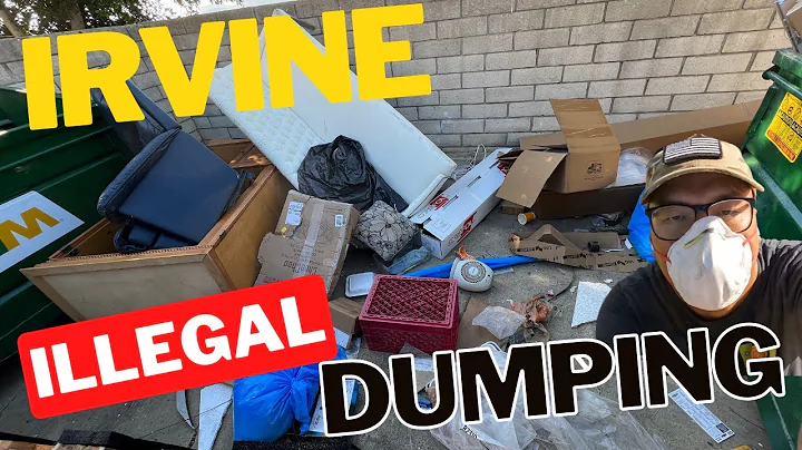 Ep. 148 Cleaning out illegal dumping in Irvine, CA.